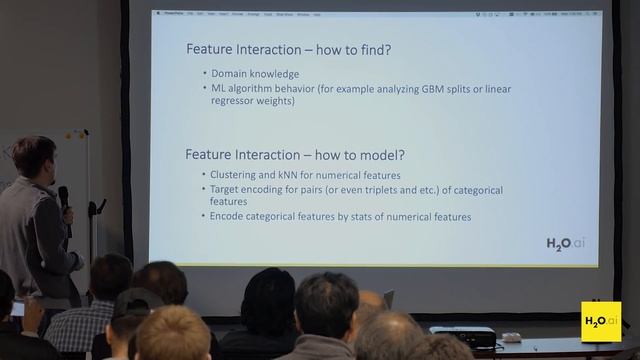 Feature Engineering with H2O - Dmitry Larko, Senior Data Scientist, H2O.ai смотреть онлайн