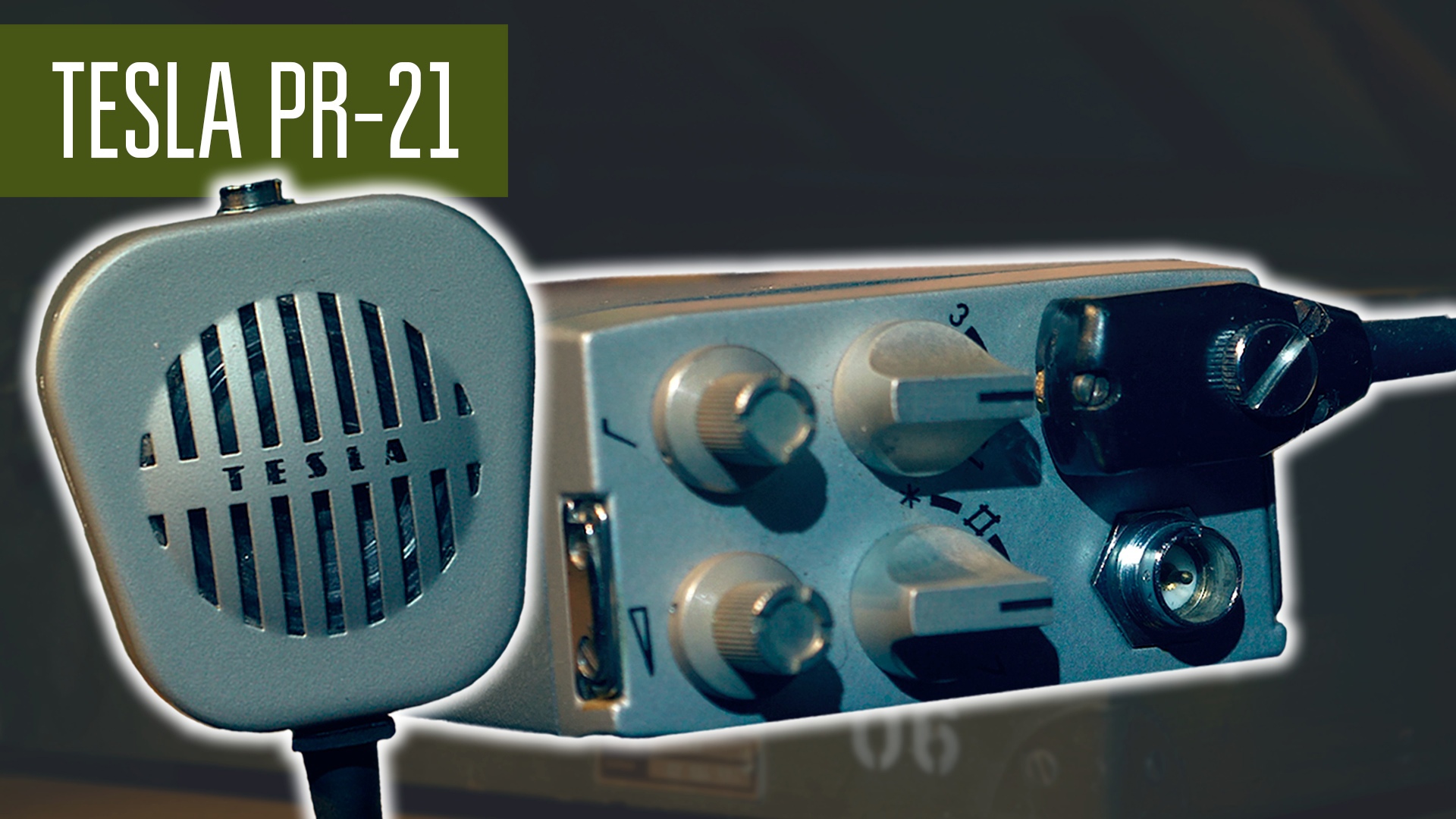TESLA PR-21 и VXW-020 радиостанции из Чехословакии и из прошлого. смотреть онлайн