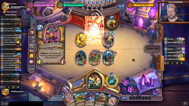Highlander Hunter deck guide and gameplay (Hearthstone Scholomance Academy) смотреть онлайн
