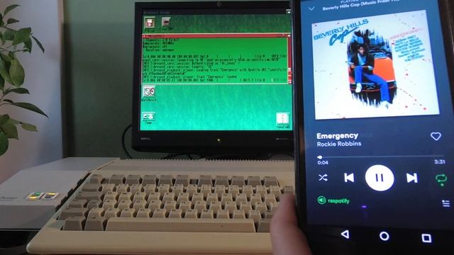 Worlds first Spotify on an Amiga 500 смотреть онлайн