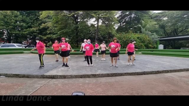 Glowing Review - Line Dance (Demo by Linda's Dance Tamjog) смотреть онлайн