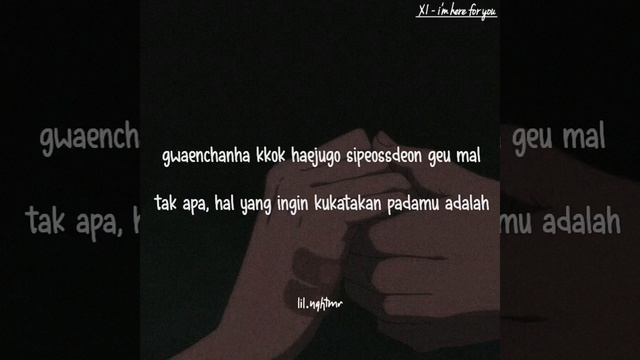 [indosub] I'm Here For You (괜찮아요) – X1 (엑스원) | sub indo | lilnghtmr смотреть онлайн