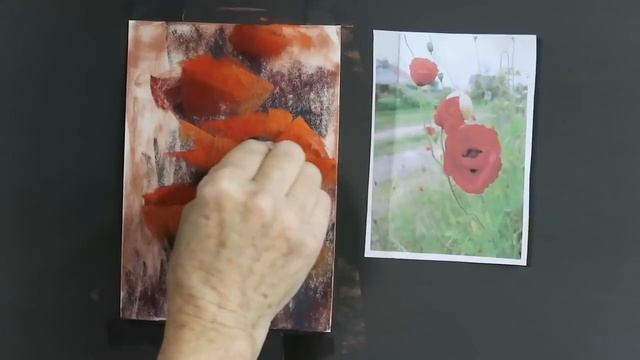 A Pastel Painting Demo in 10 minutes...NOT a Time Lapse! смотреть онлайн