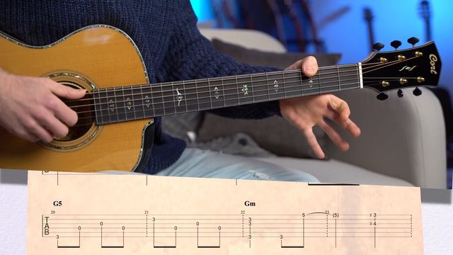 Beautiful Christmas Carol For Fingerstyle Guitar