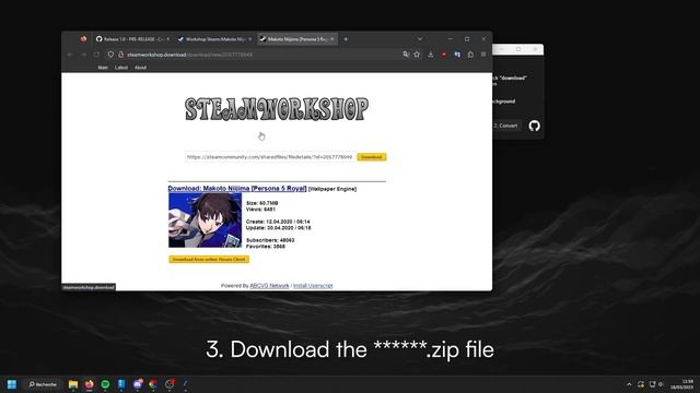 Convert any Wallpapers Engine Background to Lively смотреть онлайн