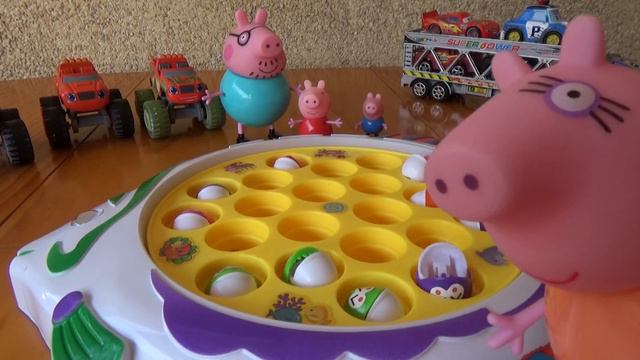 PEPPA PIG Catches Fish, Review Fishing Games for KIDS,Fun toys for Baby, FUNNY VIDEO. смотреть онлайн