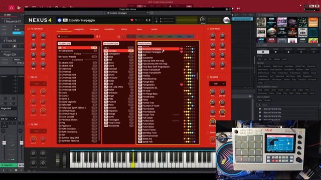 REFX Nexus 4 VST & AKAI MPC Live Beatmaking