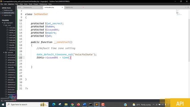 #RESTFULAPI | JSON Web Token Handler(JWT) in Restful API | Free Coding Classes | Sekhar |Harisystem смотреть онлайн
