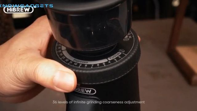 HiBREW G5 Electric Coffee Grinder: The Ultimate Grinding Experience смотреть онлайн