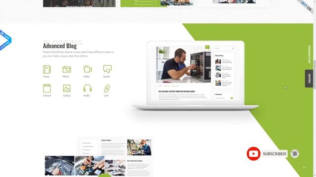 Fixtech - Computer amp Mobile Repair Services WordPress Theme смотреть онлайн