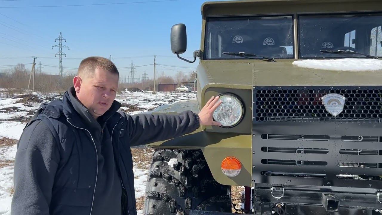 обзор вездехода Шторм для клиента из Хабаровска смотреть онлайн