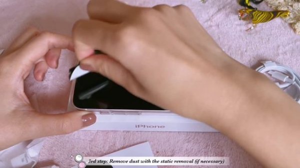 #7/ Aesthetic rose pink Iphone 13 & accessories unboxing | *impression & first try*