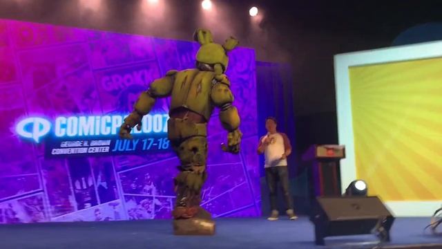 Springtrap ComicPalooza 2021 Cosplay Contest Walk-On смотреть онлайн
