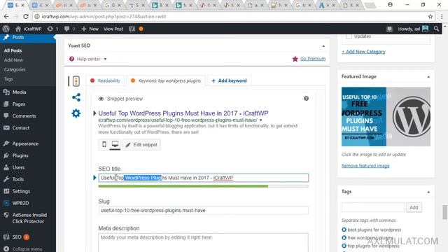 Setting Up WordPress Yoast SEO Plugin Part 3 - WordPress Plugins Series смотреть онлайн