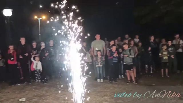 Фейерверк в Тихом парке, Макеевка, начало. 13.09.2020 г. смотреть онлайн