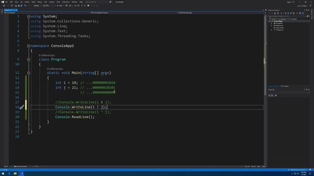 Darija | Bitwise and Bit Shift Operators f C# смотреть онлайн