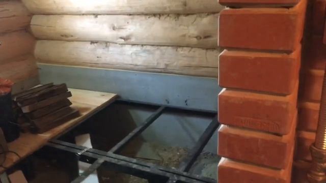 Как повернуть тёплый воздух вниз в Русской Бане! смотреть онлайн