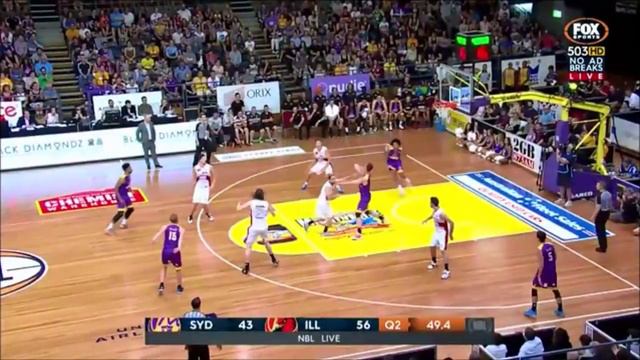 Josh Childress Alley Against Illawarra смотреть онлайн