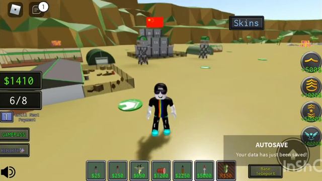Играю в Roblox в режим где нужно собирать армию и захватывать. Название режима в описании смотреть онлайн