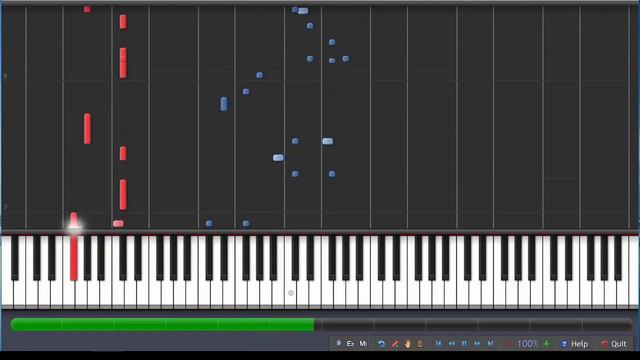 Sans Theme | Undertale PC | Synthesia Piano Cover / Tutorial + Midi смотреть онлайн