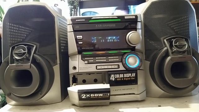 Муз центр Samsung MAX-N55 Тест CD1