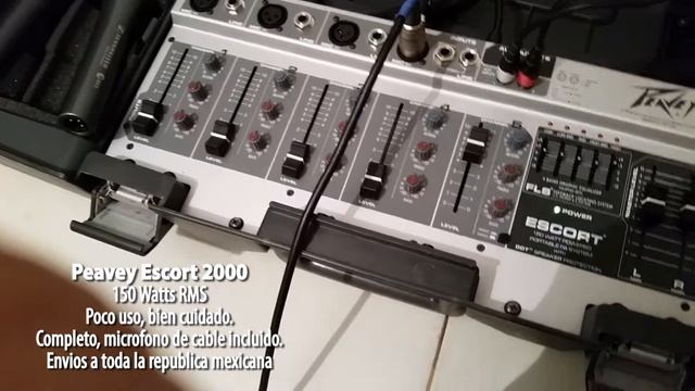 Peavey Escort 2000 Prueba Venta