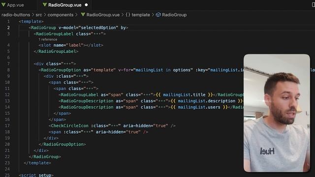Set initial state of radio component in Vue.js смотреть онлайн