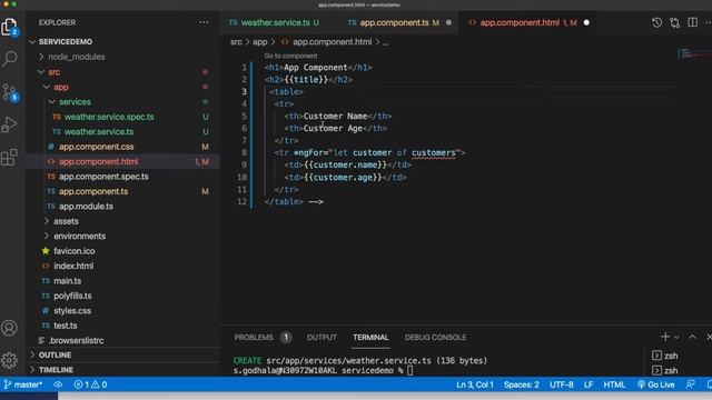 Angular Service Component | Fetch Data from REST API | HttpClient Module смотреть онлайн