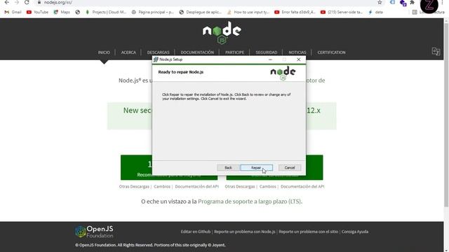 Como descargar e instalar node js en 2021 смотреть онлайн