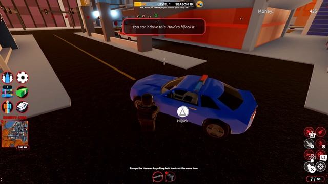 Roblox is ON PS5 (jailbreak and westbound ) смотреть онлайн