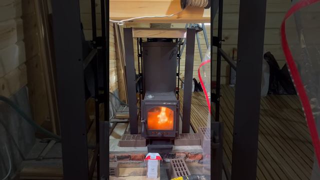 Установка печи монтаж Дымохода смотреть онлайн