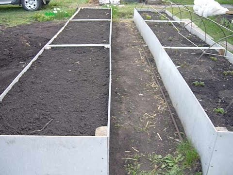 Теплая грядка. Как сделать теплую, высокую грядку из шифера. урожайные грядки по методу Лядова смотреть онлайн