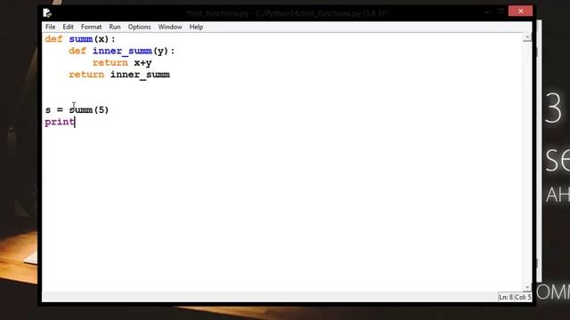 17_ Nested Functions In Python(Arabic) смотреть онлайн
