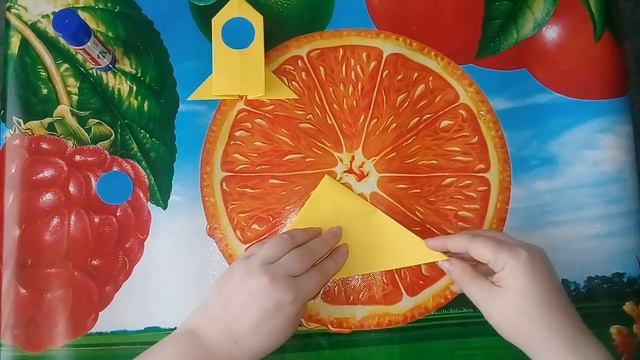 Ракета в технике оригами смотреть онлайн