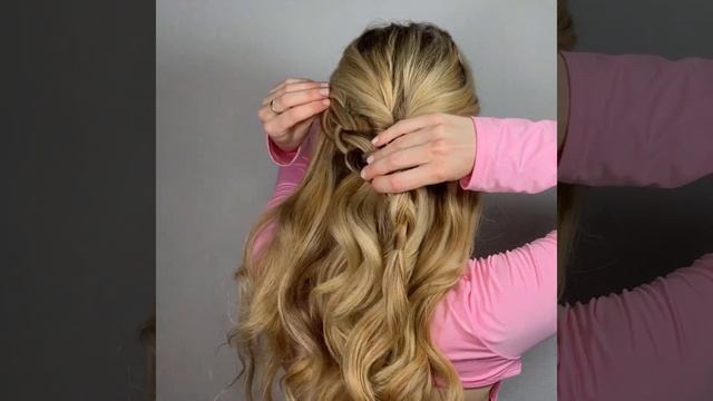 5 минут и прическа готова! Отлично смотрится на длинных и средних волосах ?? 5 minutes hairstyle смотреть онлайн
