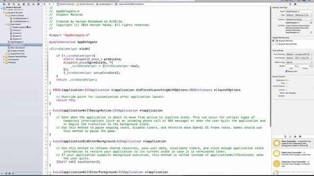 iOS 7 CoreData Tutorial - Part 3 / 6 смотреть онлайн