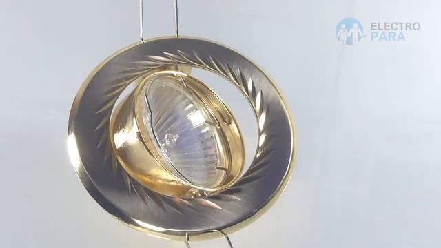 100A SN G Ambrella, обзор точечного светильника смотреть онлайн
