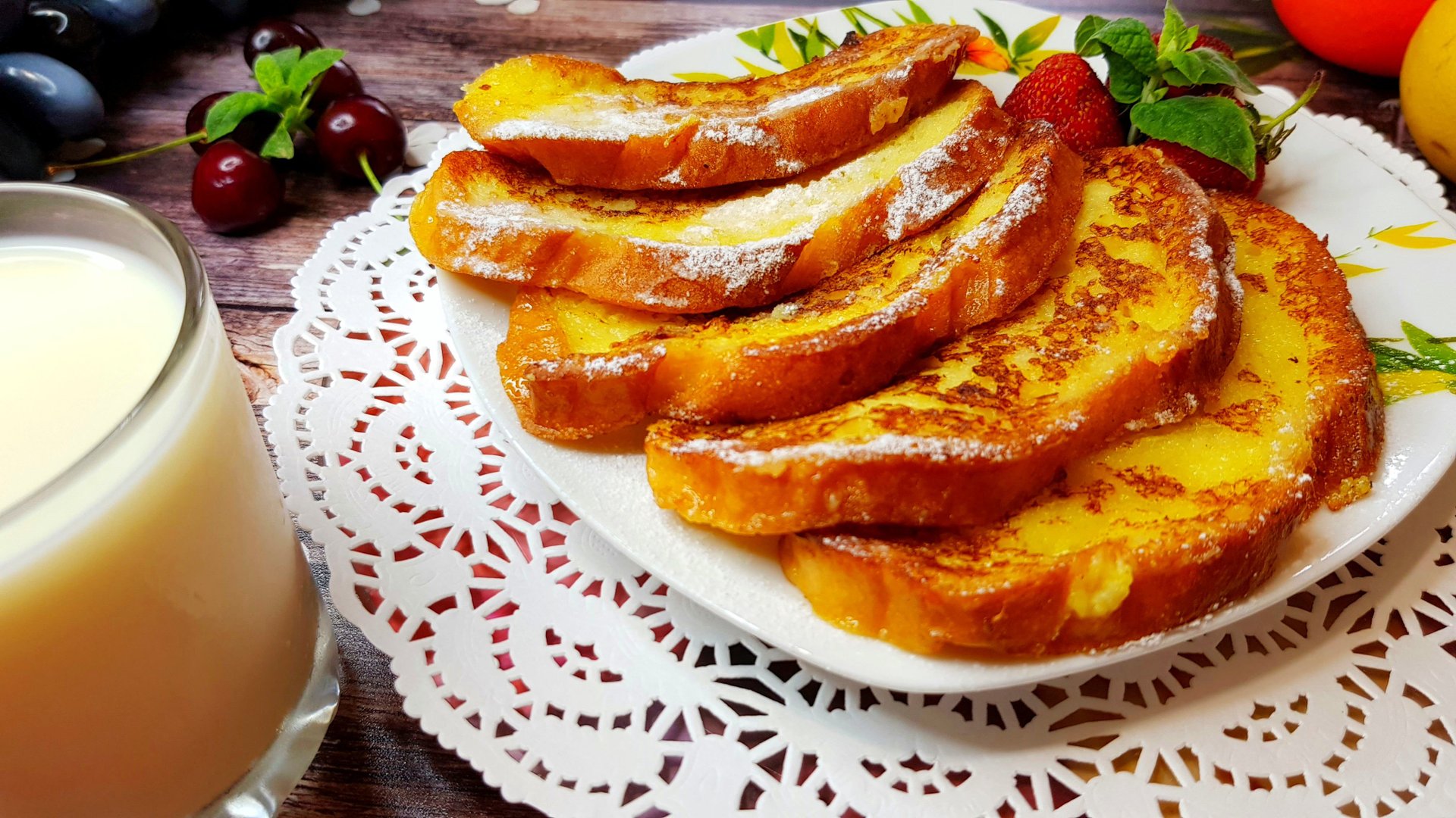 Простые СЛАДКИЕ ГРЕНКИ НА ЗАВТРАК – очень быстро, вкусно и сытно! смотреть онлайн