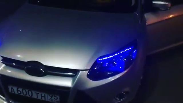 полная переделка китайских фар форд фокус 3 с установкой линз и подсветкой RGB все чего возможно смотреть онлайн
