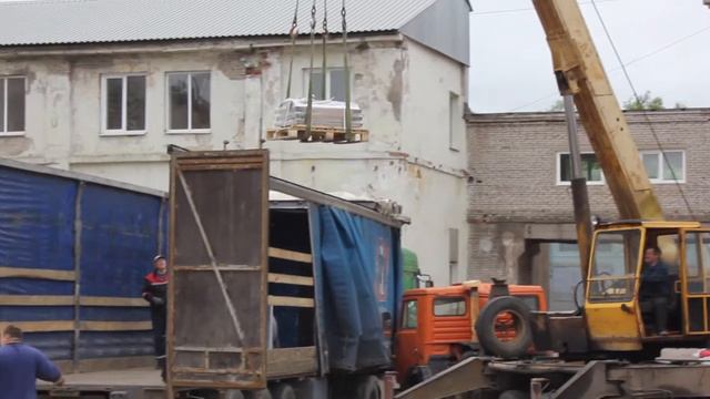 Отгрузка разливочной машины алюминия 11 июня 2020 г от ООО "Металлокомплекс" смотреть онлайн