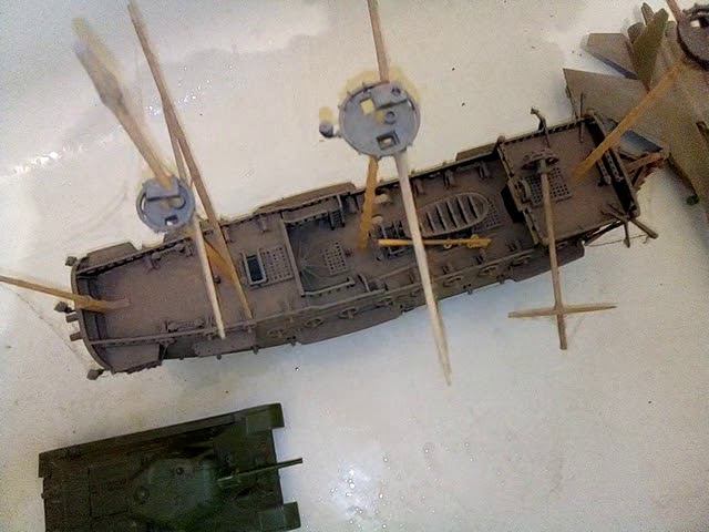 Моем модель линейного корабля Гото - предестинация смотреть онлайн