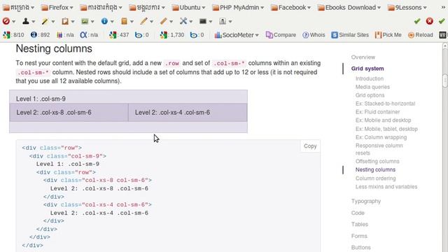 Bootstrap 3 Tutorial #4 CSS Grid Column Ordering смотреть онлайн