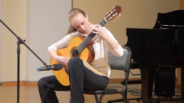 F. Sor - Variations On Folies D'Espagne By Sudnik Darya / Ф. Сор - вариации на тему фолии