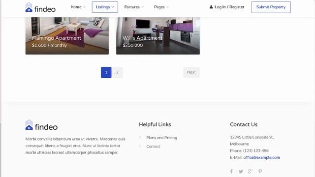 Findeo - Real Estate WordPress Theme | Themeforest Download смотреть онлайн