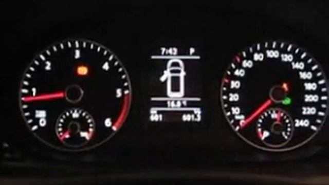 Kaltstart VW Touran 1.6 TDI BMT 7DSG, 1 смотреть онлайн