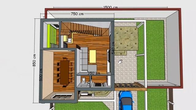 1.5 SOTIQ YERGA, 7.5 x 8.5 metrlik 2 qavatli , 5 xonalik uy proekt chizmasi,...Pro9 смотреть онлайн