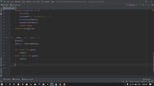 Main Function | Part 8 | (in Hindi) Learn to create J.A.R.V.I.S. | Python смотреть онлайн