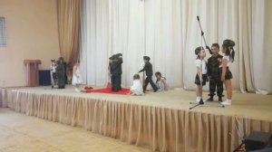 Инсценировка песни «А закаты алые, алые, алые»