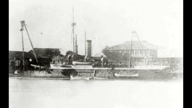 Броненосец береговой обороны "Пинь-Юань", Китай, 1890 год смотреть онлайн