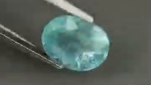 Камень Аквамарин натуральный 1.44 карат арт.20488 смотреть онлайн